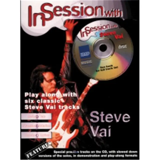 In Session With Steve Vai (Book - CD)
