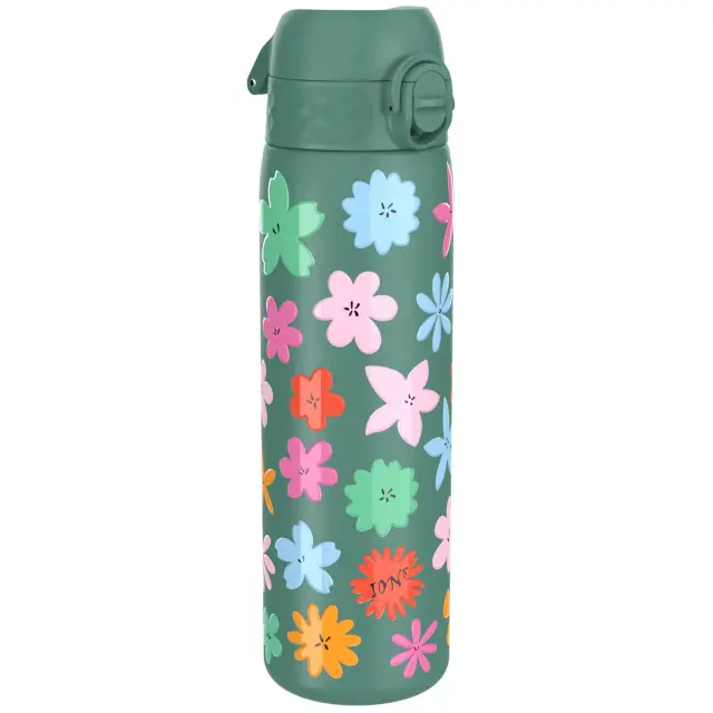 ION8 Ανοξείδωτο Μεταλλικό Παγούρι 600ml Λουλούδια 090956