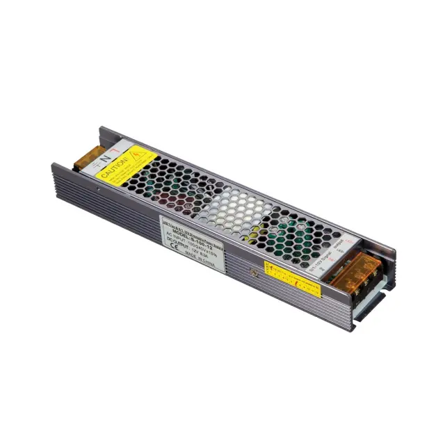 10083/24 Τροφοδοτικό Led TRIAC DIM 0/1-10V 240V/24V 100W IP20 Ασημί