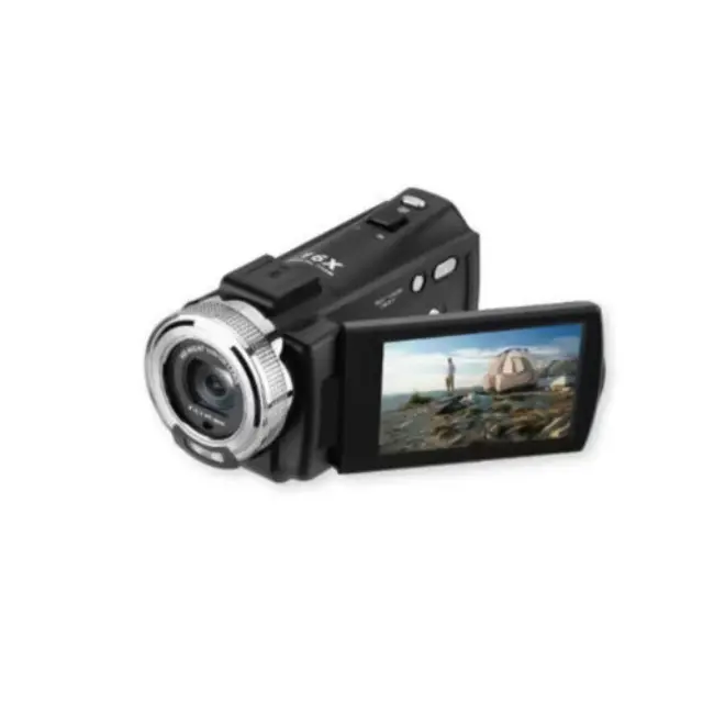 Andowl Ψηφιακή Βιντεοκάμερα 1080P HD 20MP TFT LCD 16X 4KDV Q-DV16X Μαύρη