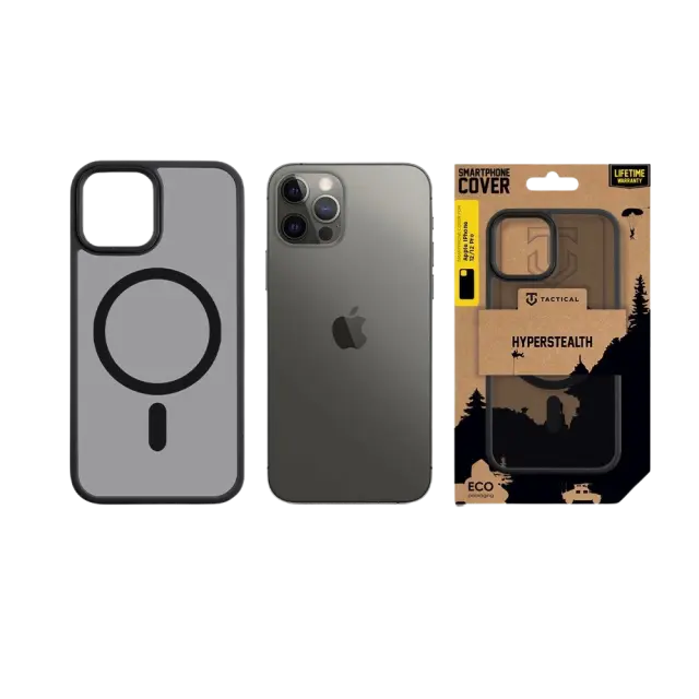 Tactical MagForce Hyperstealth Cover for Apple iPhone 12/12 Pro Asphalt 3