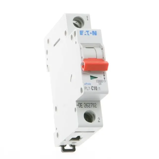 PL7-C10/1 Miniature circuit breaker (MCB), 10 A, 1p, characteristic: C