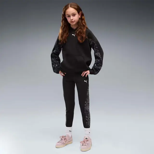 Puma Girl's Sport Animal 7/8 Leggings Μαύρο 694848-01 (Puma) 3
