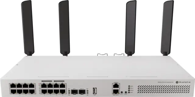 Mikrotik Managed Switch CRS418 16port Gigabit 2port SFP (CRS418-8P-8G-2S+5axQ2axQ-RM)