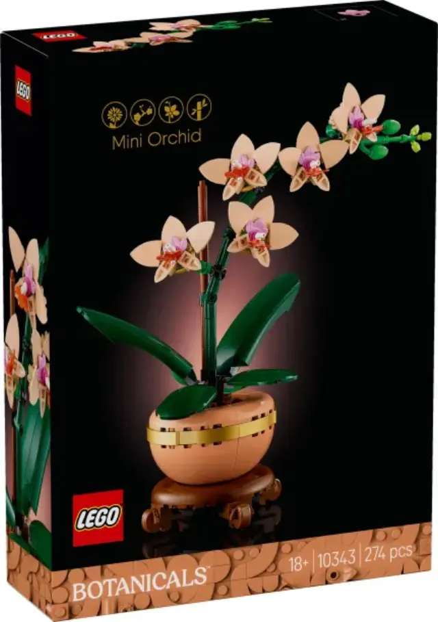 LEGO ICONS 10343 The Botanical Collection - Mini Orchid 2