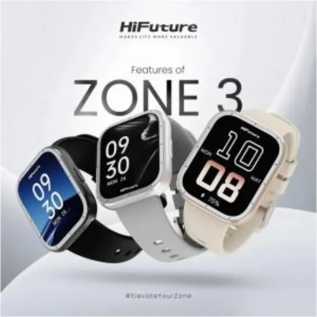 Smartwatch HiFuture Zone 3 Μαύρο N71904 2