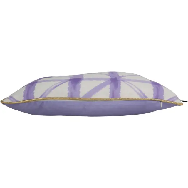 Μαξιλάρι Με Σχέδιο Λιλά Polyester 45x45cm 3