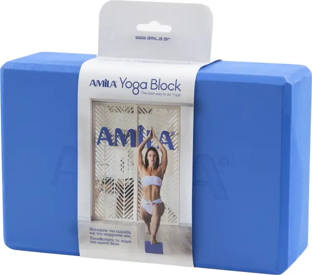 Amila τουβλακι yoga μπλε