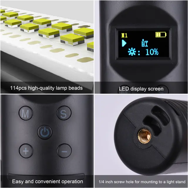 Rgb light stick 20w 3000-6000K 2