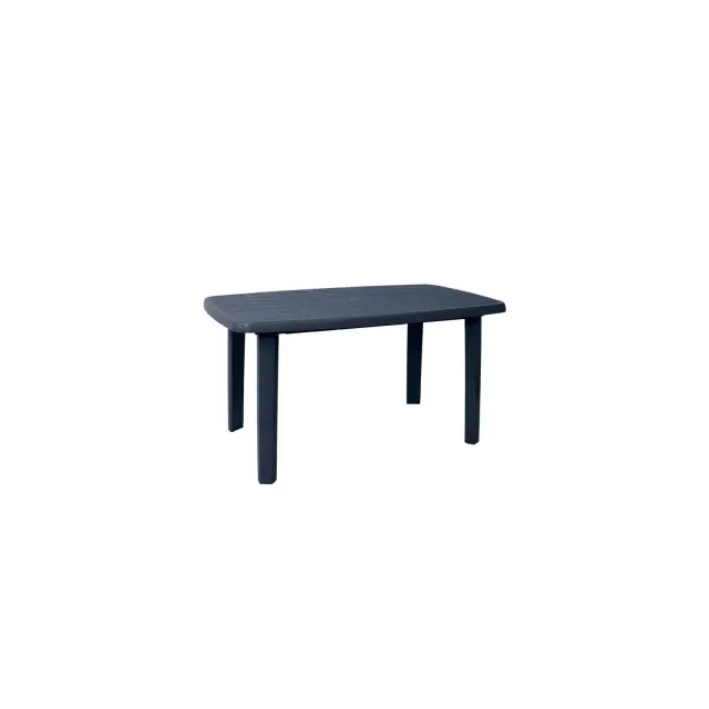 Τραπέζι SORRENTO Ανθρακί PP 140x80cm