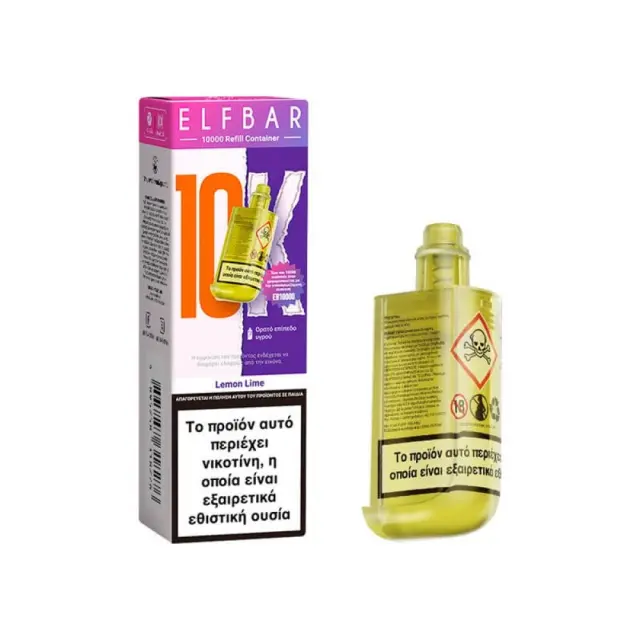 Elfbar EB10000 Refill Pod Lemon Lime 10ml 20mg 2