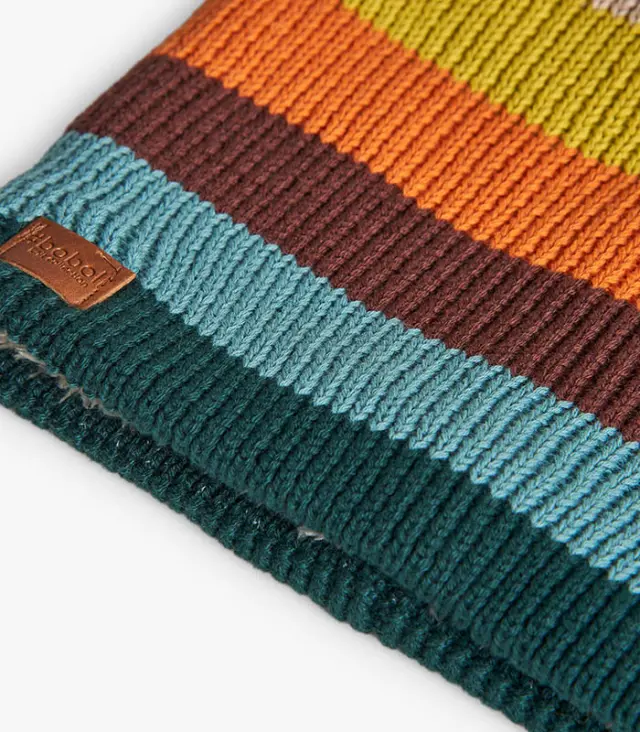 Neck warmer for boy striped -BCI 2