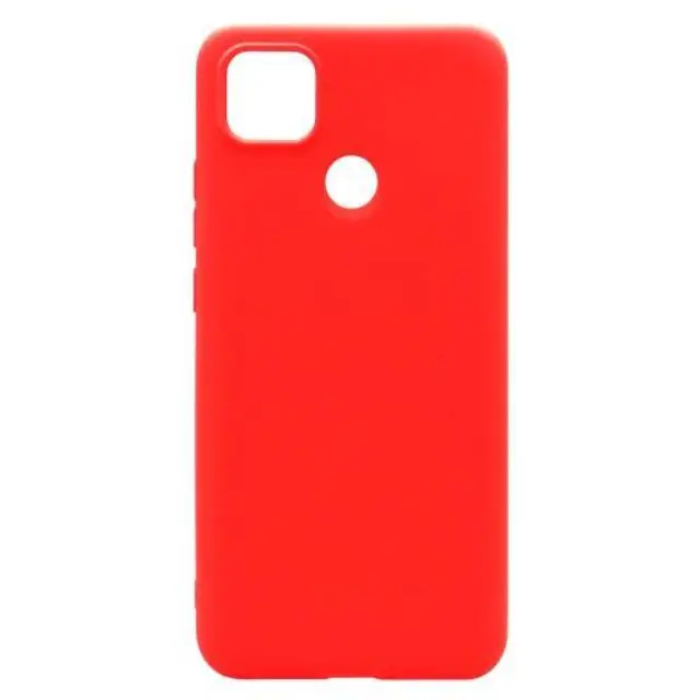 Θήκη Soft TPU inos Xiaomi Redmi 9C/ 10A S-Cover Κόκκινο N52343