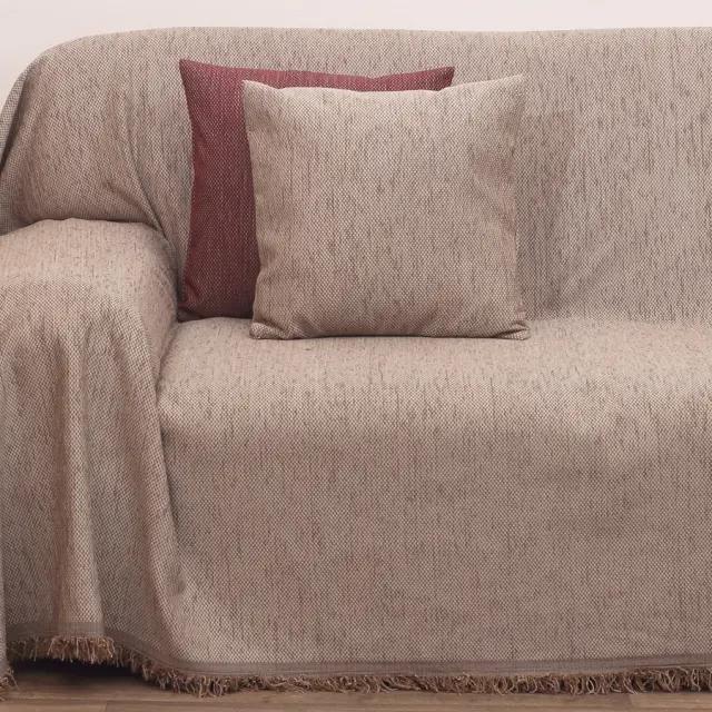 Ριχτάρι Τριθέσιο 180Χ280 Chenille Viopros 2100 Μπεζ