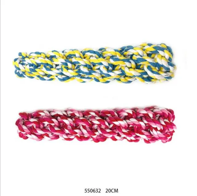 Παιχνίδι σκύλου σχοινί πλεκτό - 20cm - 12pcs - 550632 2