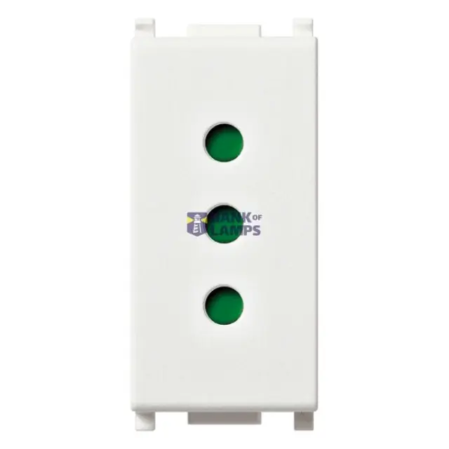 2P+E 10A P11 outlet white