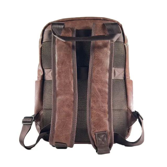 MCAN Σακίδιο Πλάτης Δερματίνη 40x27x16cm LF-16 3