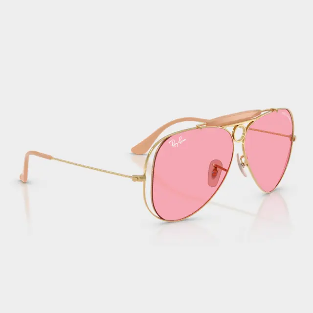 Γυαλιά Ηλίου Ray Ban RB3138M 001/84 Arista Χρυσό - 58 2