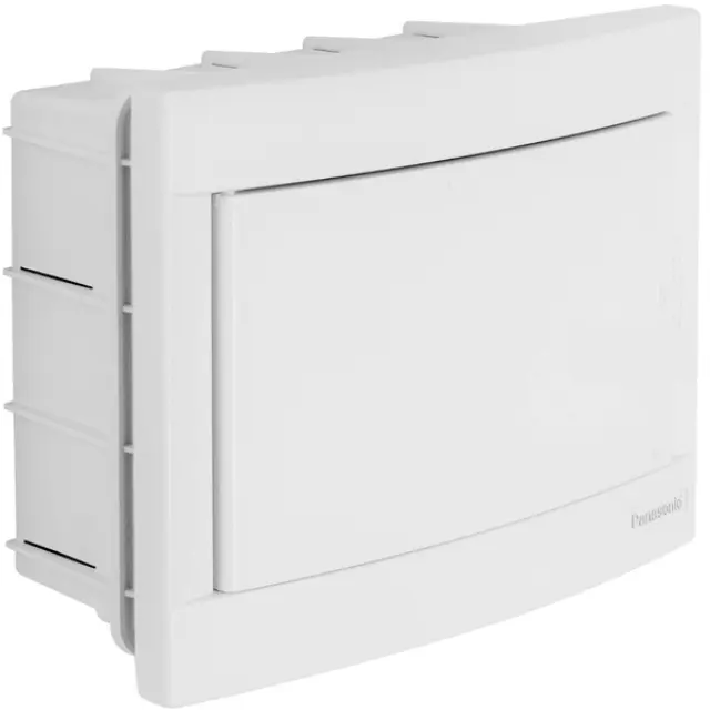 Flush Mounted MCB Box Colorless - General Flush Mounted MCB Box 8 Gang - H F