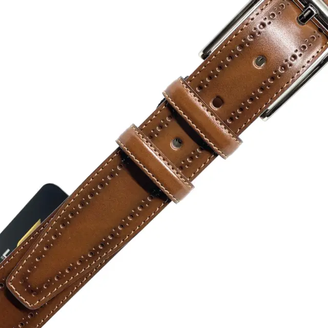 Ταμπά Ζώνη P.U. Leather με Σκούρο Τελείωμα 3,5 cm - 135cm 3