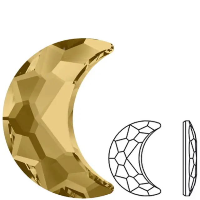 Swarovski 2813 Moon Light Colorado Topaz 10x7mm - 2τεμ