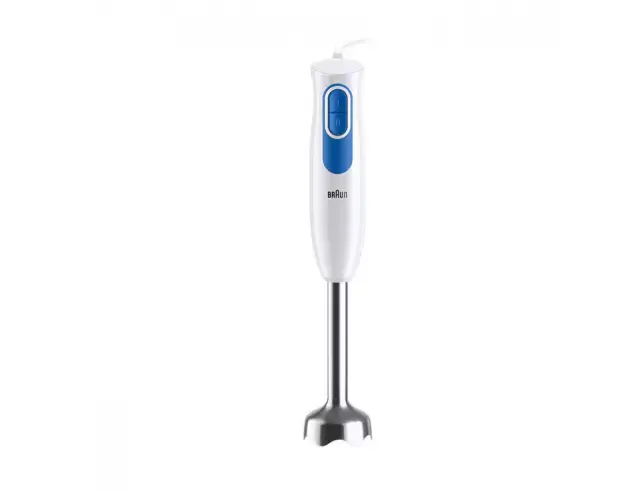 Ραβδομπλέντερ Braun MultiQuick 2 MQ20.001.MWH με ισχύ 600W και 2 ταχύτητες - WhiteMQ20.001.MWH 2
