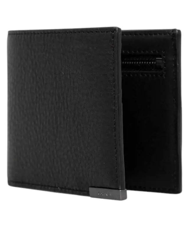 Calvin Klein - Ανδρικό Δερμάτινο Πορτοφόλι K50K510316-BAX Μαύρο 2