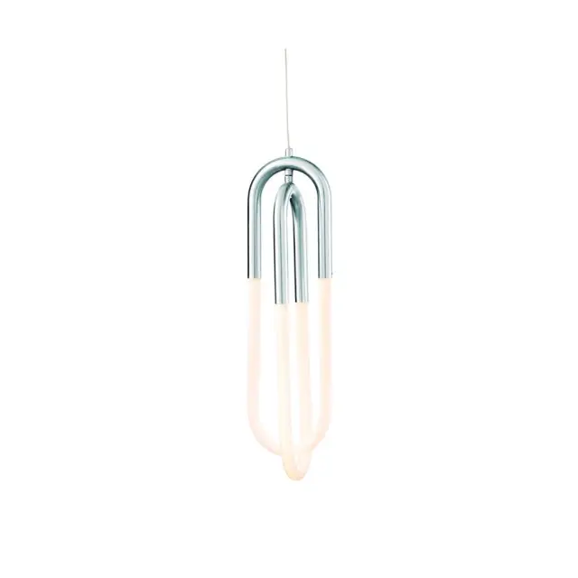 AcaLight Offer NETTO ΦΩΤΙΣΤΙΚΟ ΚΡΕΜΑΣΤΟ ΧΡΩΜΙΟ ΜΕΤΑΛΛΙΚΟ LED 16W 3000K 1120Lm IP20 Φ150Χ2400mm