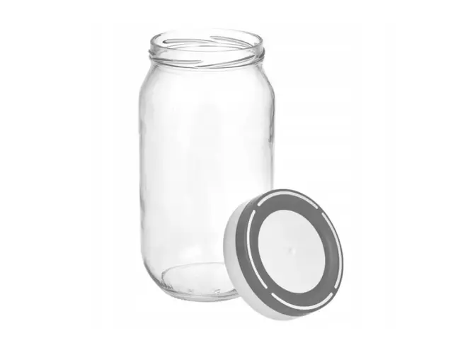 Γυάλινο δοχείο αποθήκευσης Excellent Houseware χωρητικότητας 1000ml 010000230 2