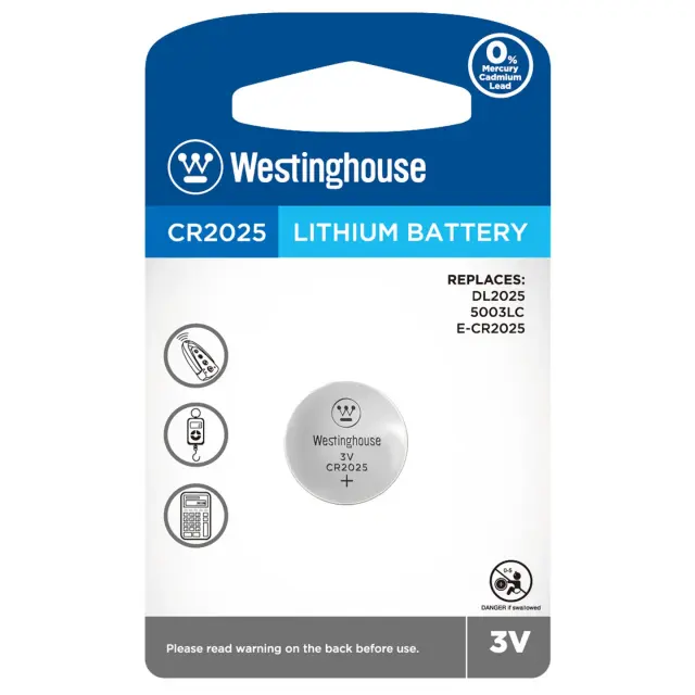 08895540-01530 | CR2025-BP1 | Button Cell - Lithium - 3V - Blister 1pc