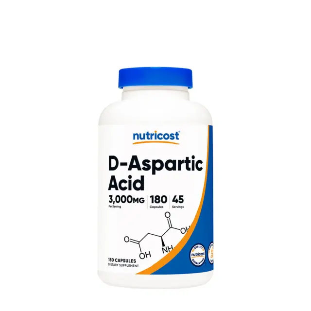 Nutricost D-Aspartic Acid Capsules