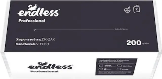 ΧΕΙΡΟΠΕΤΣΕΤΑ ΖΙΚ-ΖΑΚ Endless 200τμ