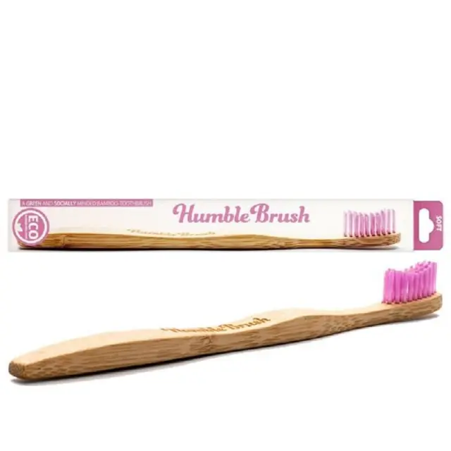 The Humble Co. Humble Brush Οδοντόβουρτσα Ενηλίκων - Μωβ Μαλακή