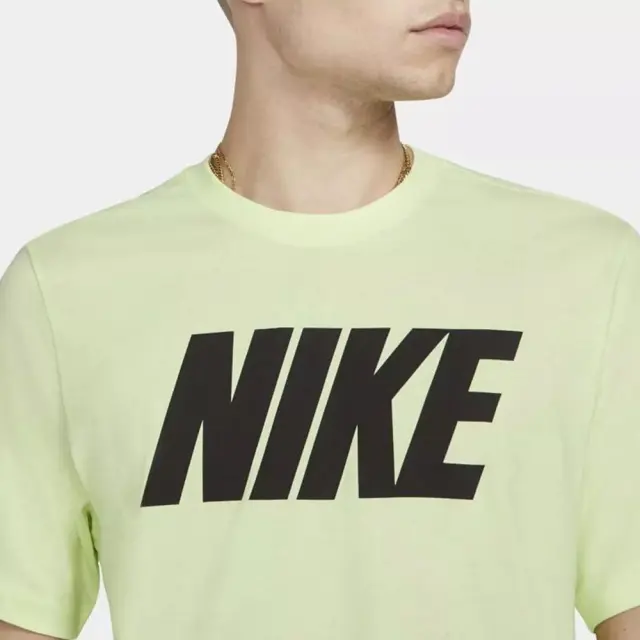 Nike Sportswear Men's T-Shirt (DC5092-383) - Lime - L 3