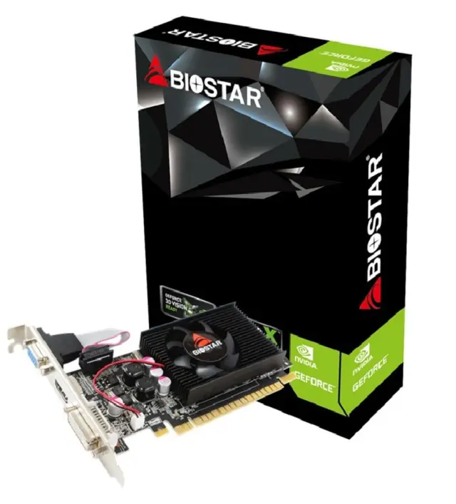 Κάρτα γραφικών Biostar nvidia Geforce G210 1GB DDR3