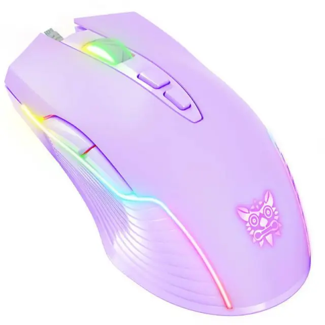 Ενσύρματο Ποντίκι Gaming Onikuma CW905 RGB Μωβ N70815