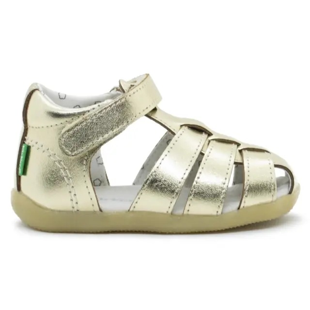 Παπουτσοπέδιλο KICKERS Χρυσό Bigflo-C 962451-10 113 - 23