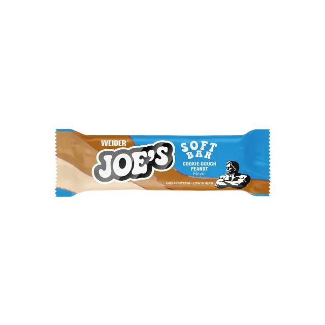 Joe's Soft Protein Bar Cookie Dough Peanut 50g Weider
