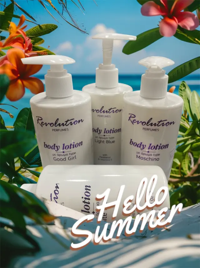 Revolution Body Lotion 300ml –με αρωμα type white musk 2