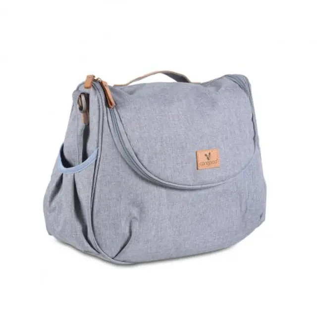 Τσάντα με Αλλαξιέρα Naomi Cangaroo Grey 3800146266912 2