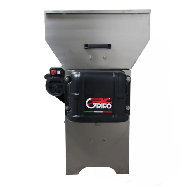 Grifo DVEP20I Σπαστήρας Σταφυλιών Ηλεκτροκίνητος 2HP INOX με Διαχωριστήρα και Αντλία / 100521 2