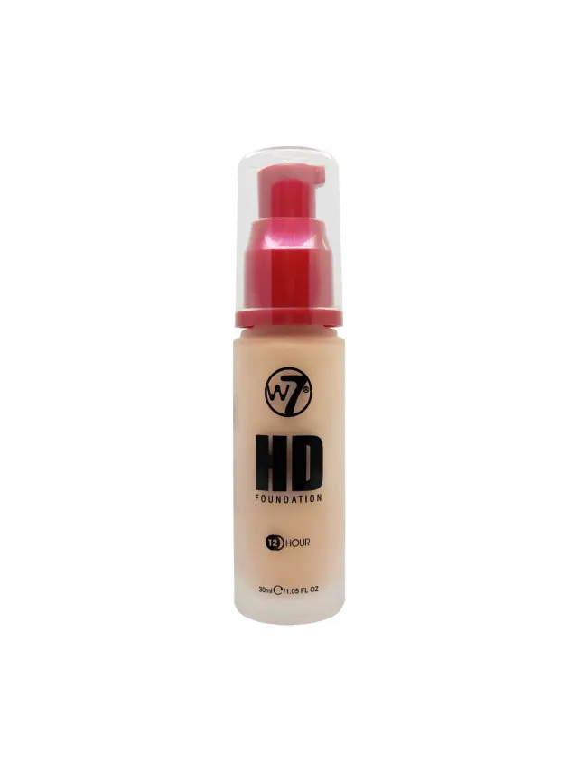 HD Foundation 30ml Sand Beige W7