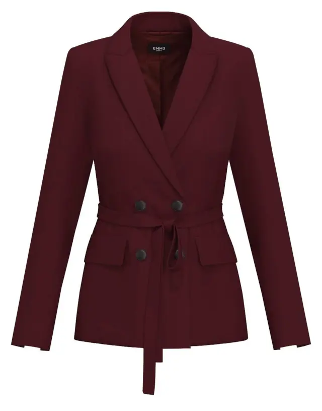 EMME BY MARELLA “BELFORD” BLAZZER (25250461612 BORDEAUX) - 46-large