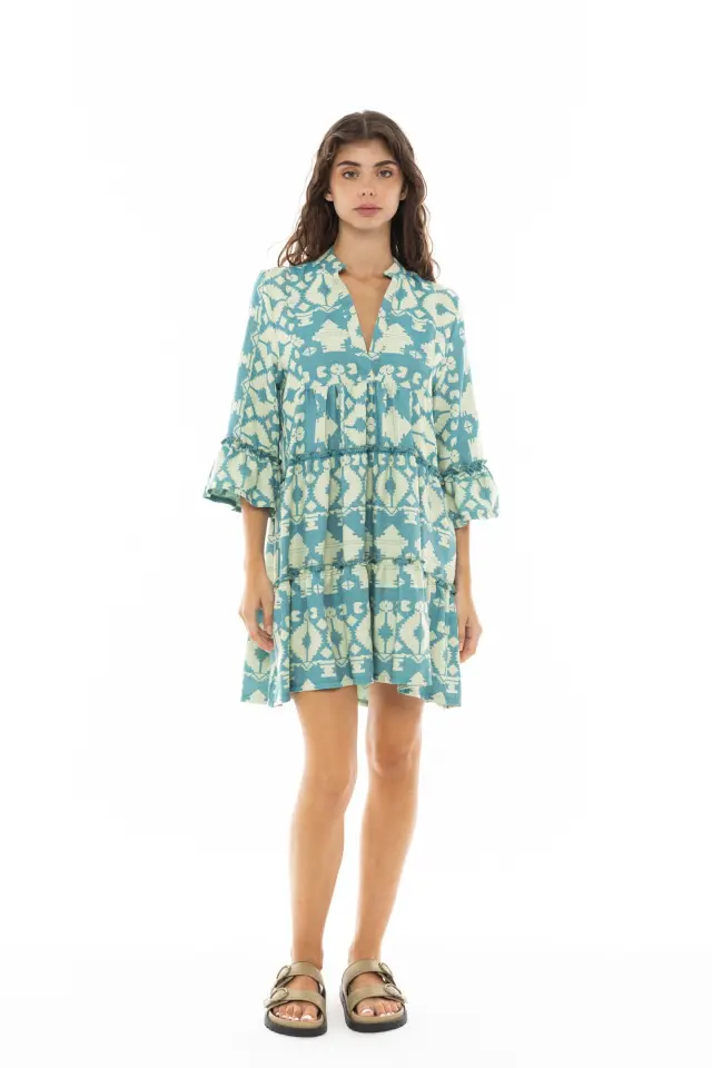 B330 - Type - BEACHWEAR EMBROIDERY AQUA