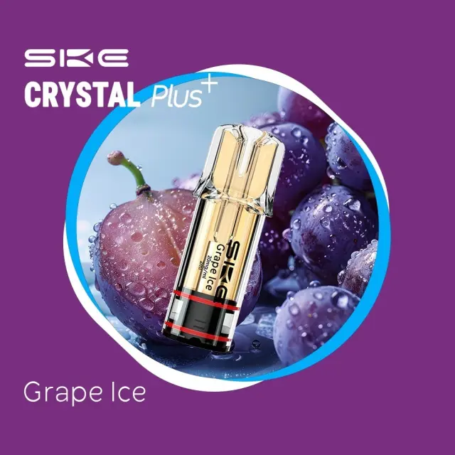 SKE Crystal Plus Pod Grape Ice 20mg 2ml