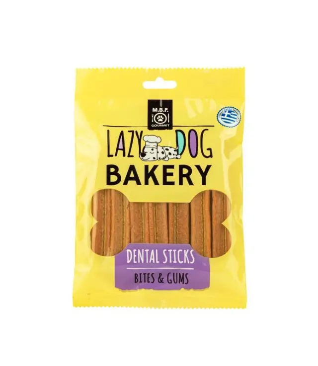 M.B.F Gourmet Lazy Dog Bakery Dental Sticks Σοκολάτα 70gr Μονόχρωμο