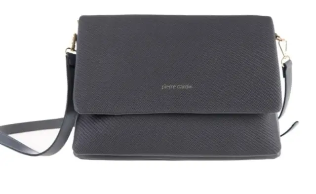 Γυναικεία τσάντα ώμου Pierre Cardin, γκρι,WX56 67741