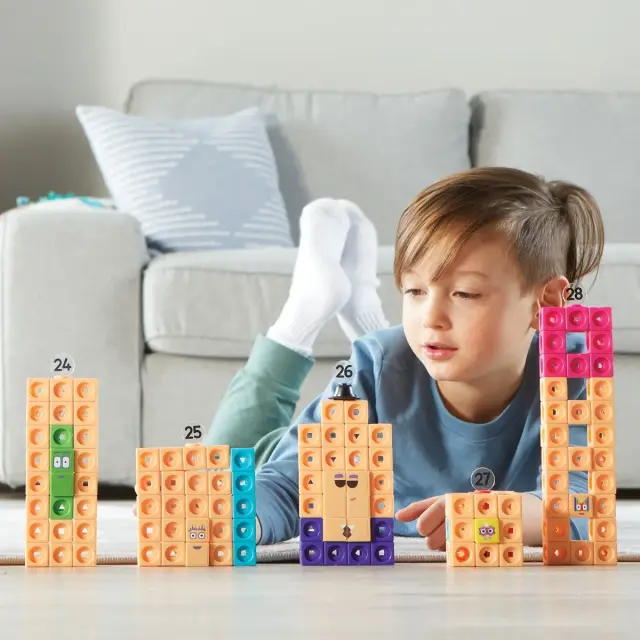 Learning Resources MathLink Cubes Numberblocks Αριθμοκυβάκια 21-30 Activity Set (3+ ετών) HM 96321-UK 2