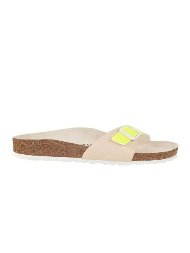 Birkenstock Πέδιλα Γυναικείο Birko-Flor/Δέρμα Κίτρινο BIR/MADRID 1018849 YELLOW 3
