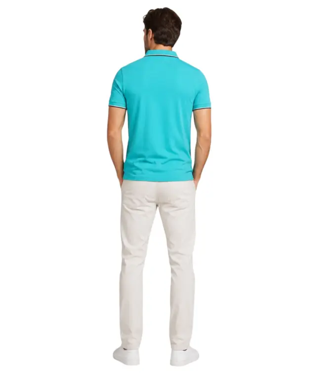 Norway Nautical School - Ανδρικό Polo Κοντομάνικο 838862-HAZY Γαλάζιο 2